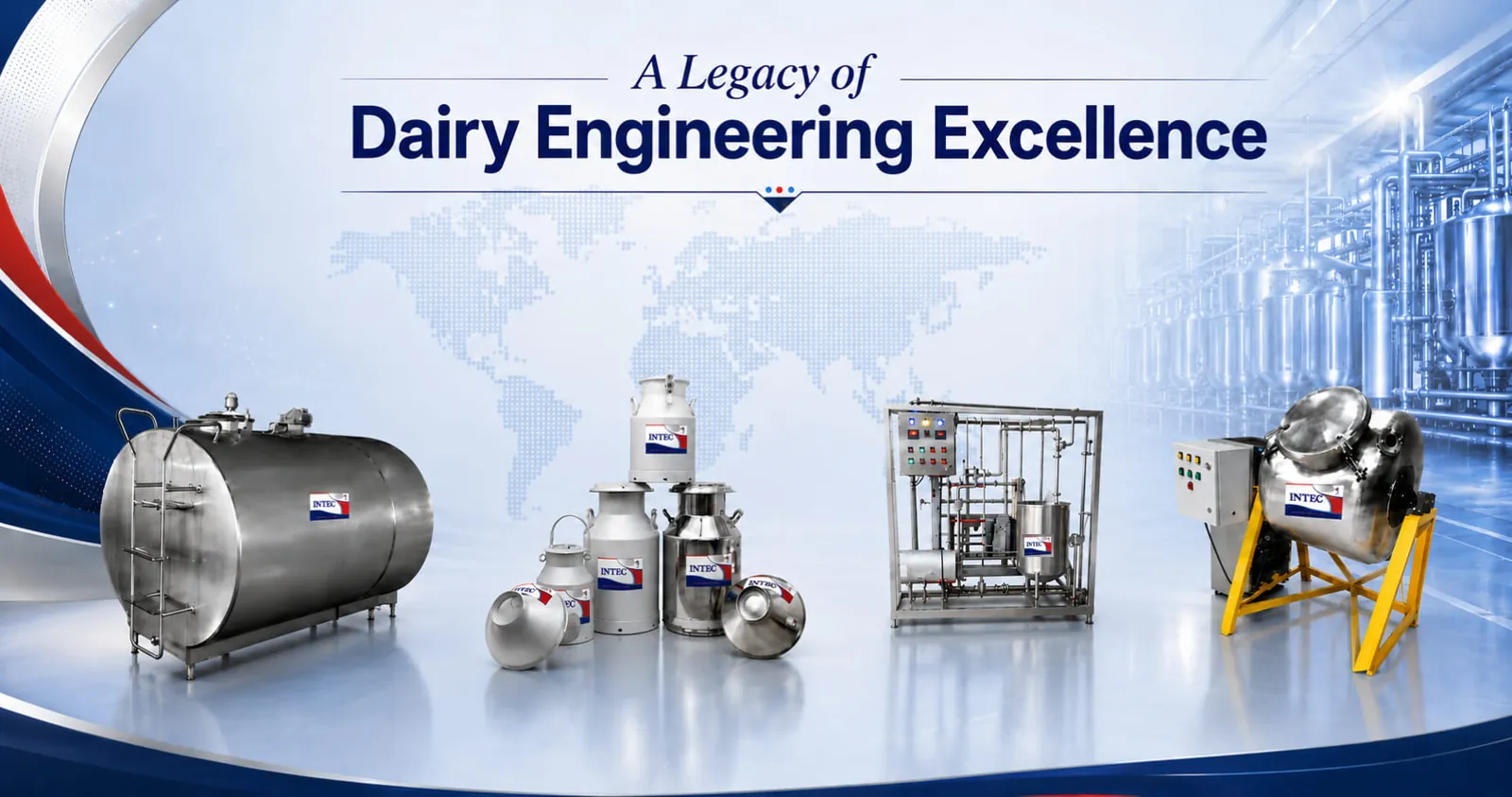 INTEC dairy equipment manufacturer and exporter